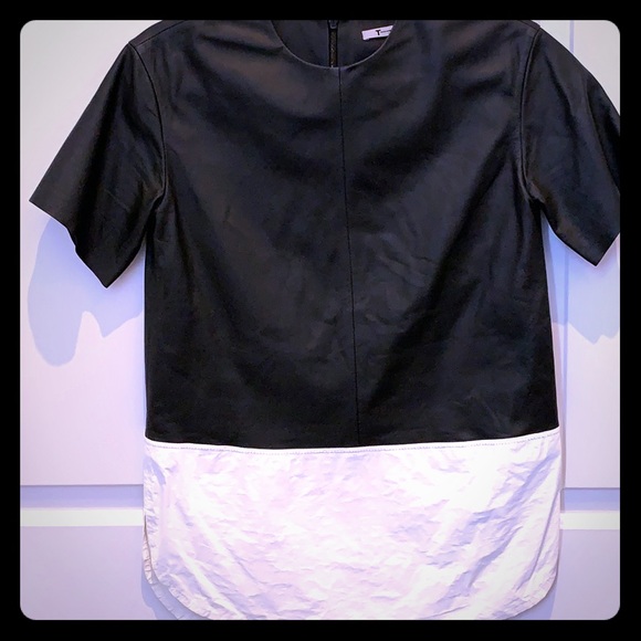 Alexander Wang leather top - Picture 1 of 4